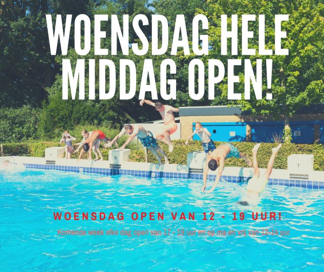 Extra open woensdag 16 september